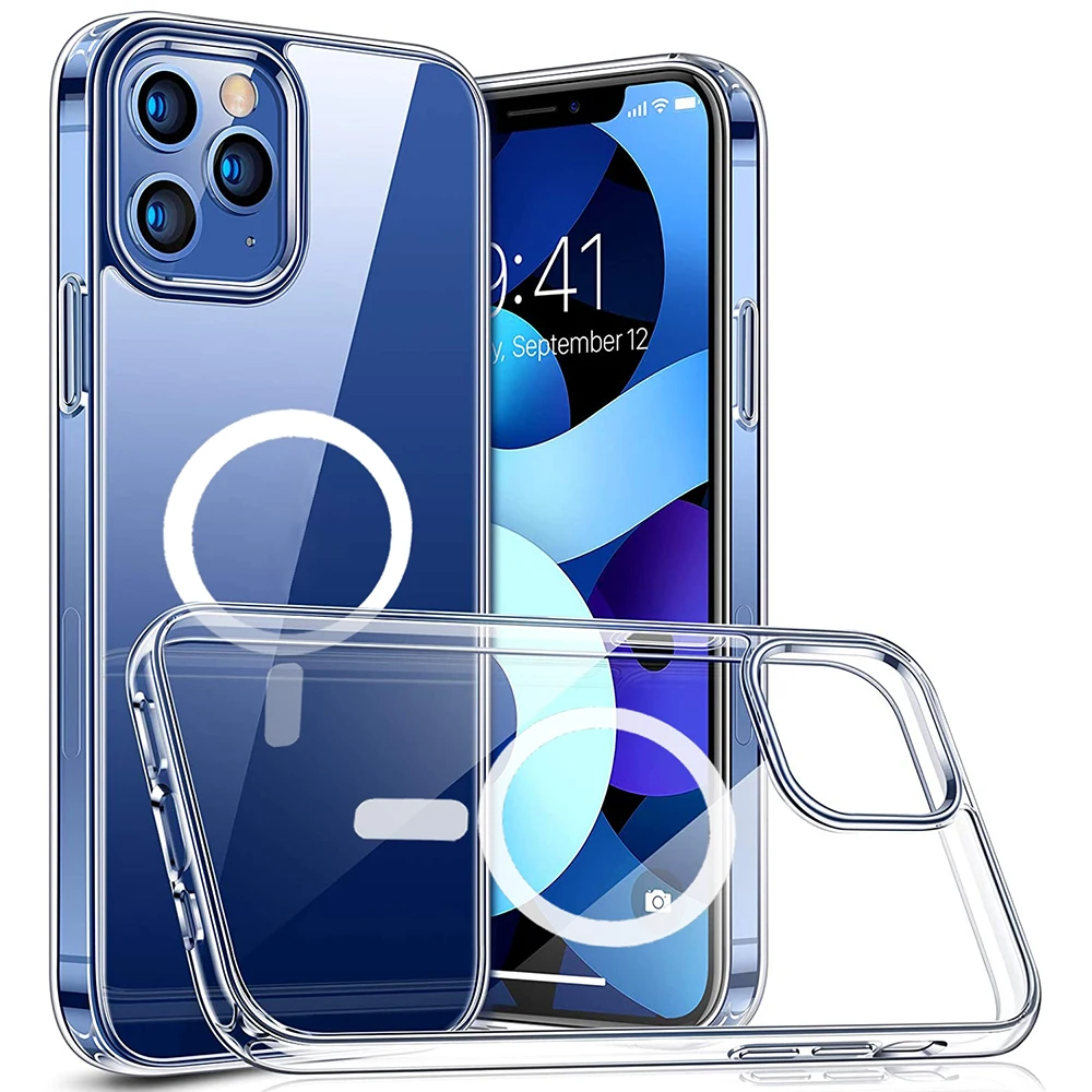 Magnetic Charging Phone Case, Laudtec PC+TPU Clear Case With Magnetic For iPhone 12 12pro 12 Pro Max Charger Cover//, Black, navy blue, red, gold, silver
Magnetic Charging Phone Case, Laudtec PC+TPU Clear Case With Magnetic For iPhone 12 12pro 12 Pro Max Charger Cover//, Black, navy blue, red, gold, silver