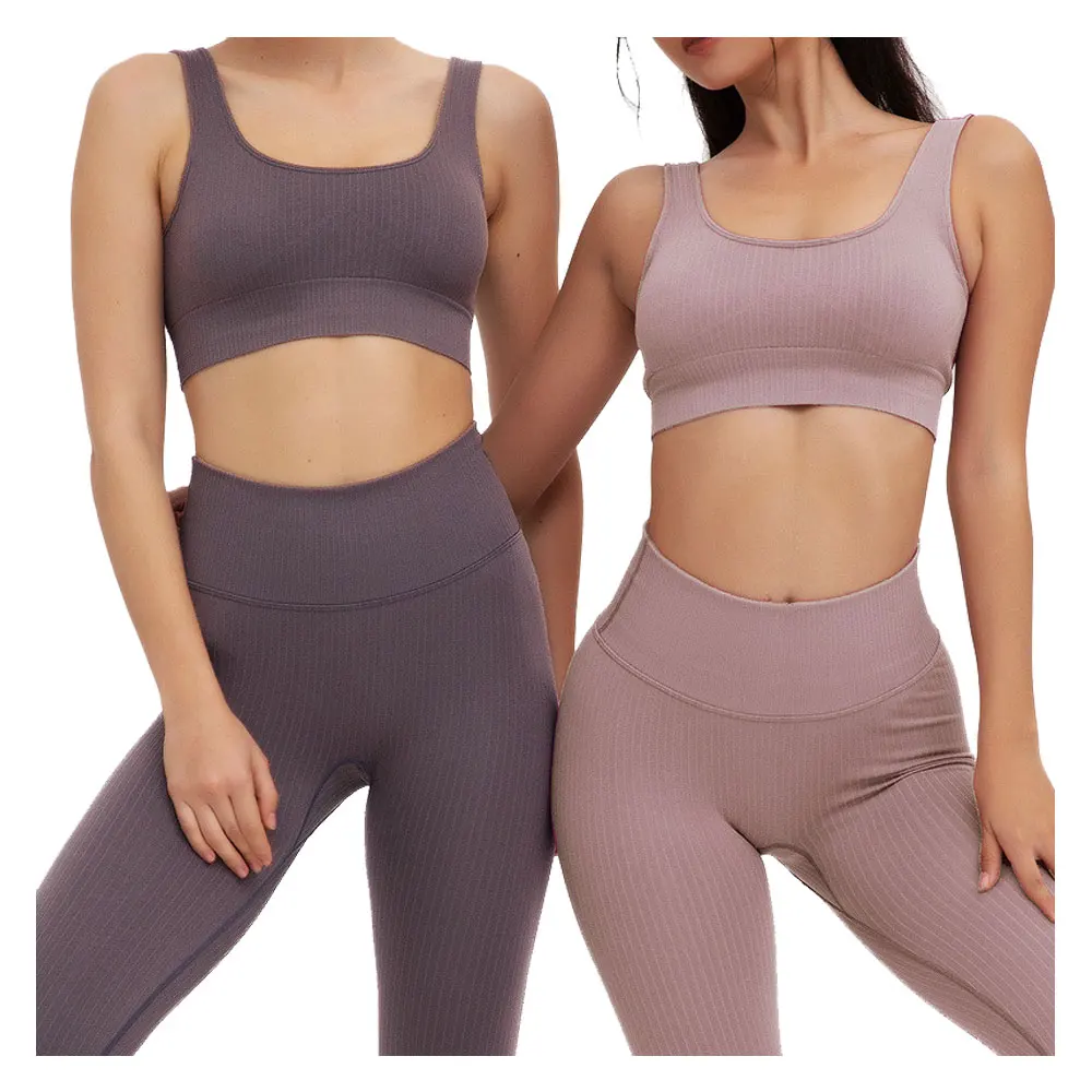 2pcs/Set Seamless Fitness Women Yoga Suit High Stretchy Workout Sport Set Padded Sports Bra High Waist Sports Legging Gym, Picture color
2pcs/Set Seamless Fitness Women Yoga Suit High Stretchy Workout Sport Set Padded Sports Bra High Waist Sports Legging Gym, Picture color