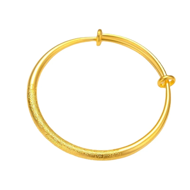Vietnam Sand Gold Bracelet Xiangyun Fulushou Gold-Plated Push-Pull Bracelet Boutique Push-Pull Bracelet Retro Women
Vietnam Sand Gold Bracelet Xiangyun Fulushou Gold-Plated Push-Pull Bracelet Boutique Push-Pull Bracelet Retro Women