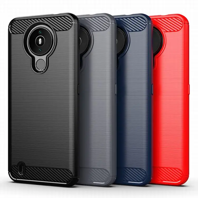 Carbon Fiber Shockproof TPU silicone mobile Case for Nokia 1.4 5.4 3.4 2.4 8.3 1.3 5.3 2.3 X71 9 PureView 8 8.1 7 7.1 6.1 Plus
Carbon Fiber Shockproof TPU silicone mobile Case for Nokia 1.4 5.4 3.4 2.4 8.3 1.3 5.3 2.3 X71 9 PureView 8 8.1 7 7.1 6.1 Plus