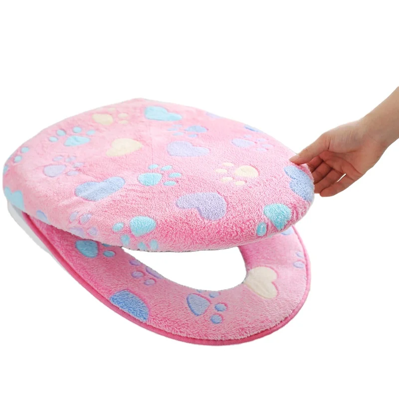 Thick Coral Velvet Toilet Seat Cover Toilet Lid Cover Cushion Seat Case Bathroom Soft Warm Zipper Toilet Seat Cover Accessories
Thick Coral Velvet Toilet Seat Cover Toilet Lid Cover Cushion Seat Case Bathroom Soft Warm Zipper Toilet Seat Cover Accessories