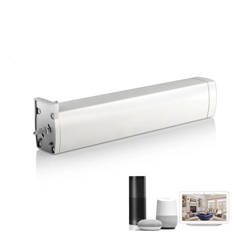 Smart zigbee curtain motor voice remote control smart automatic curtain motor Smart zigbee curtain motor, White
Smart zigbee curtain motor voice remote control smart automatic curtain motor Smart zigbee curtain motor, White