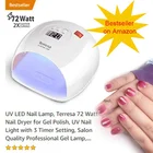 Nail Polish Gel Nail Dryer Amazon Bestseller 72 Watt UV LED Nail Lamp Gel Nail Dryer For Gel Polish