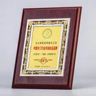 High Quality Wooden Trophy Base Customize Sublimation Wood Shield Plaque