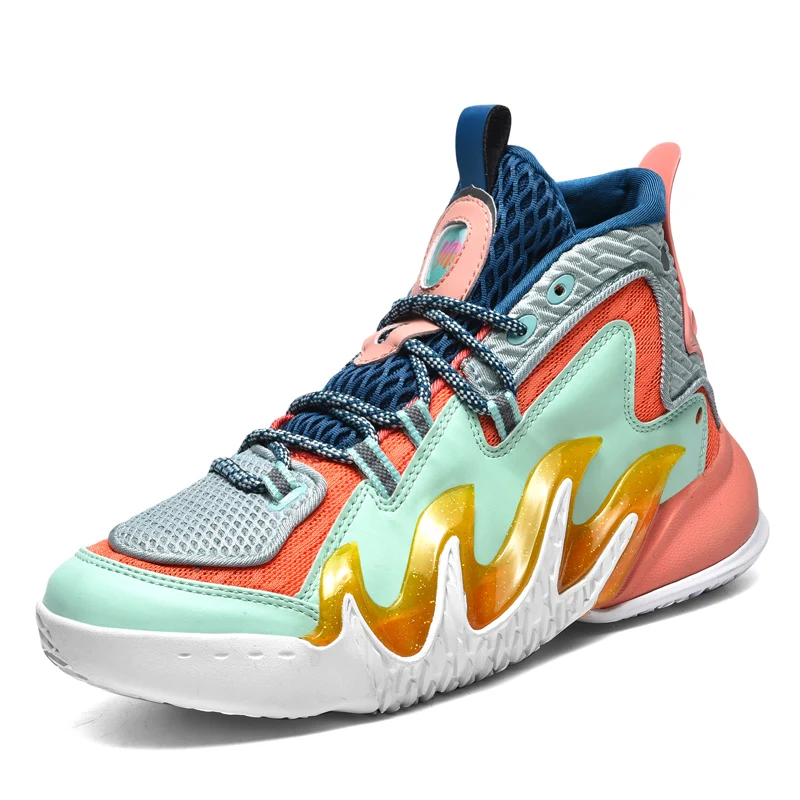 New Fashion Trend Children's Basketball Shoes Non-slip Training Outdoor Sports Basketball Shoes men's basketball shoes
New Fashion Trend Children's Basketball Shoes Non-slip Training Outdoor Sports Basketball Shoes men's basketball shoes