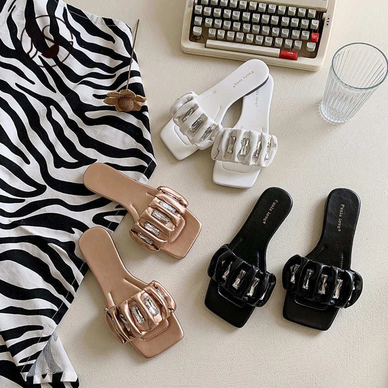 Custom colorful weave women slippers hot fashion trend summer slides comfort soft women sandals 2021, Picture
Custom colorful weave women slippers hot fashion trend summer slides comfort soft women sandals 2021, Picture