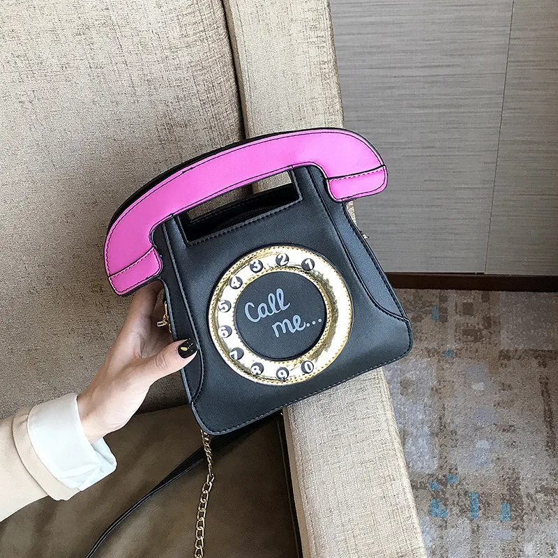 2020 Hot Fashion Telephone Design Letters Ladies Pu Leather Handbag Chain Purse Crossbody Shoulder Bags
2020 Hot Fashion Telephone Design Letters Ladies Pu Leather Handbag Chain Purse Crossbody Shoulder Bags