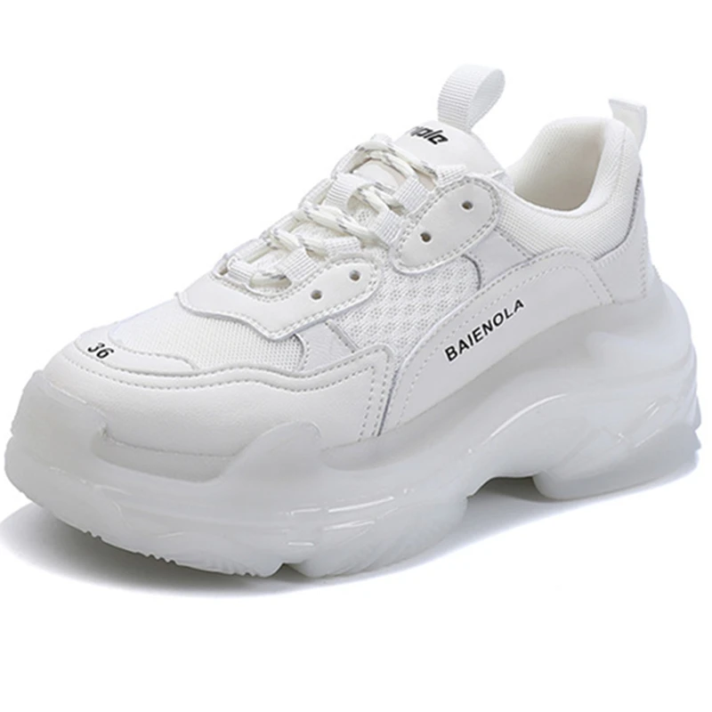 2021 Spring Genuine Leather White Women's Basketball Sneakers High-soled Breathable Women's Running Shoes
2021 Spring Genuine Leather White Women's Basketball Sneakers High-soled Breathable Women's Running Shoes