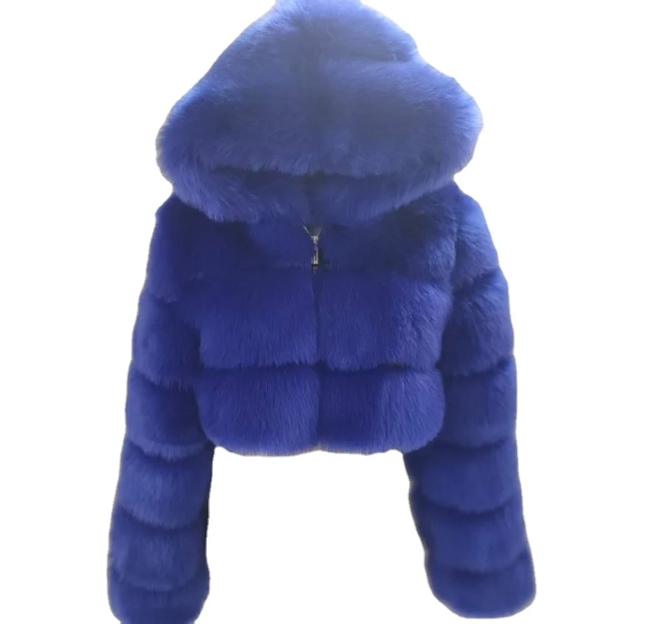 2020 Winter High Quality Furry Faux Fox Faux Fur Jacket Ladies Hooded Winter Faux Fur Long Sleeve Stitching Women Jacket
2020 Winter High Quality Furry Faux Fox Faux Fur Jacket Ladies Hooded Winter Faux Fur Long Sleeve Stitching Women Jacket