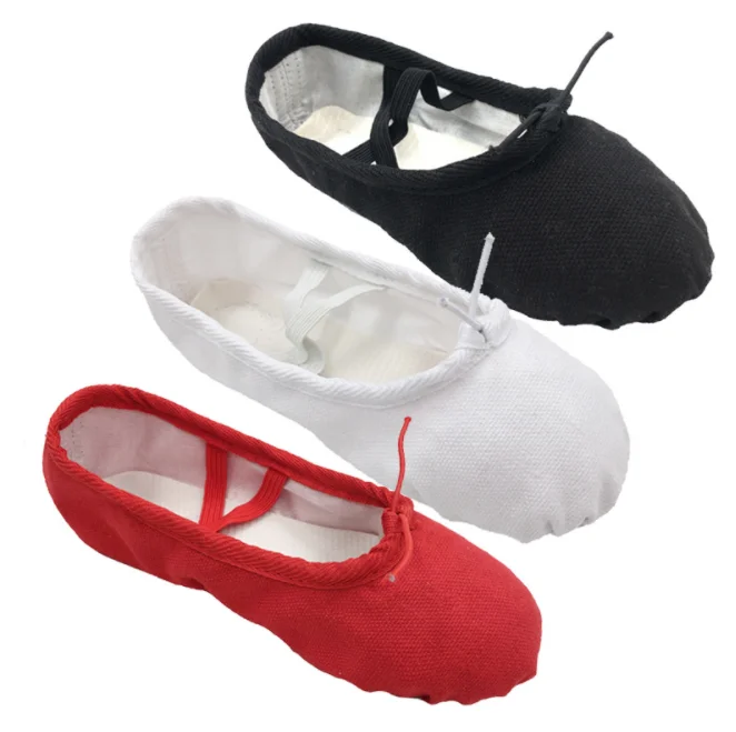 Dance Girls Cotton Split Sole OEM Stretch Canvas Ballet Shoes, Pink, black, nude, brown, red, white, light pink
Dance Girls Cotton Split Sole OEM Stretch Canvas Ballet Shoes, Pink, black, nude, brown, red, white, light pink