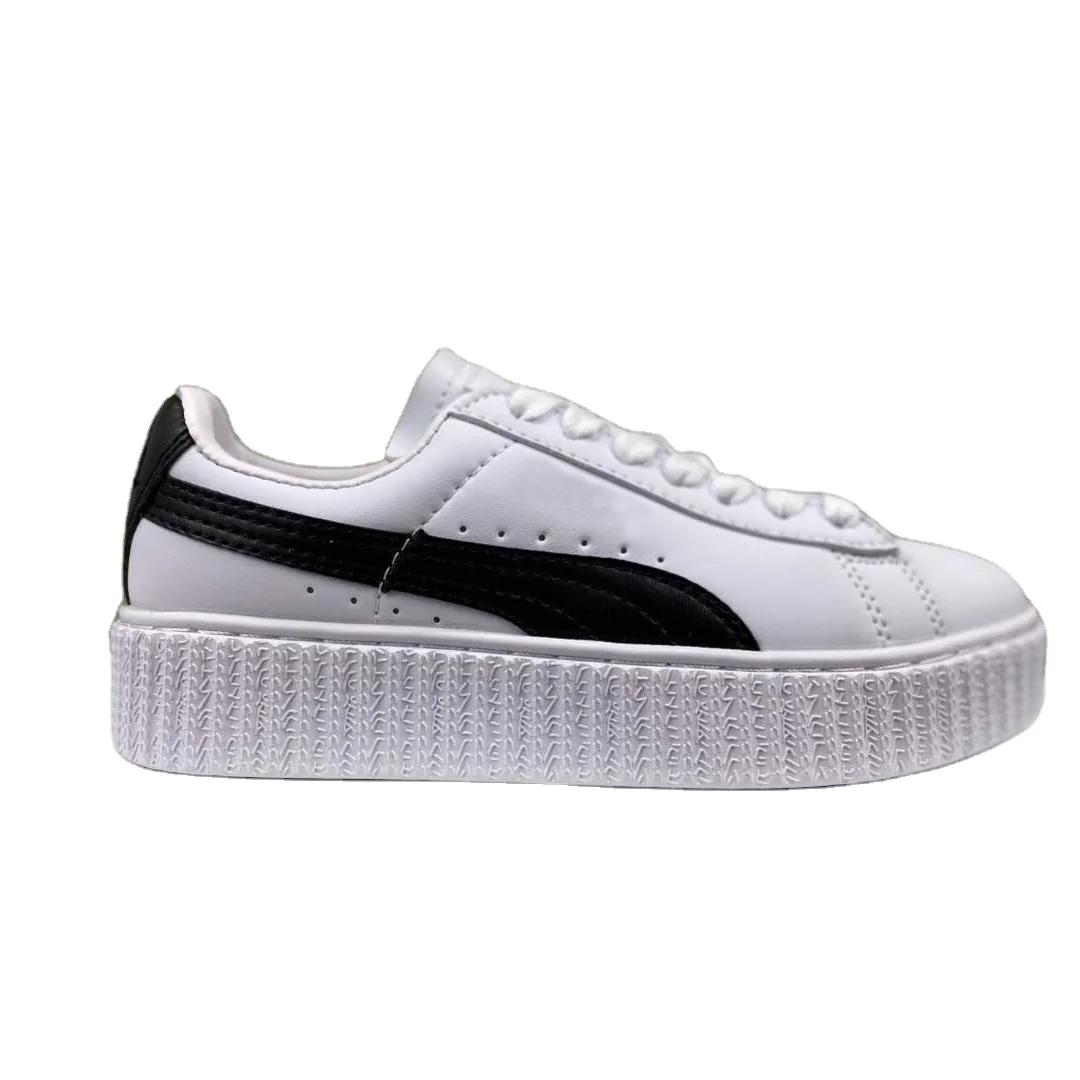 Original brand Jaguar fashion classic men's and women's thick sole casual shoes running shoes sports shoes, White
Original brand Jaguar fashion classic men's and women's thick sole casual shoes running shoes sports shoes, White
