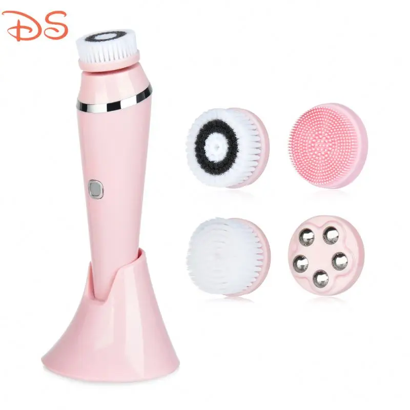 Beauty Personal Care Ultrasonic Silicone Multifunctional Cleansing Facial Cleaning Brush, Pink/green/white
Beauty Personal Care Ultrasonic Silicone Multifunctional Cleansing Facial Cleaning Brush, Pink/green/white