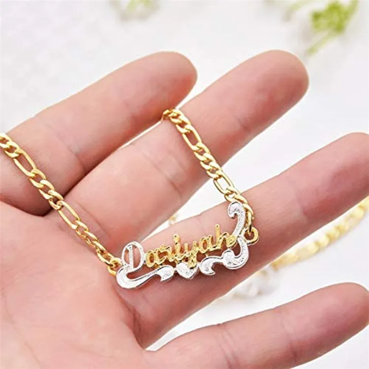 Hot Selling Female New Ins Wind Alloy Pattern Two-Color Electroplating Custom Bracelet Diy Name Anklet, Gold,silver
Hot Selling Female New Ins Wind Alloy Pattern Two-Color Electroplating Custom Bracelet Diy Name Anklet, Gold,silver