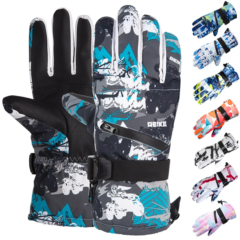 Custom Men Women Waterproof Winter Warm Snowboard Motorcycle Riding Snow Waterproof Ski Gloves, Multi color
Custom Men Women Waterproof Winter Warm Snowboard Motorcycle Riding Snow Waterproof Ski Gloves, Multi color