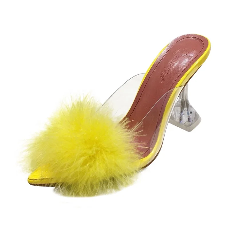 B24537A New arrival womens shoes high heel slippers transparent heel slippers, White, yellow, black, rose red
B24537A New arrival womens shoes high heel slippers transparent heel slippers, White, yellow, black, rose red
