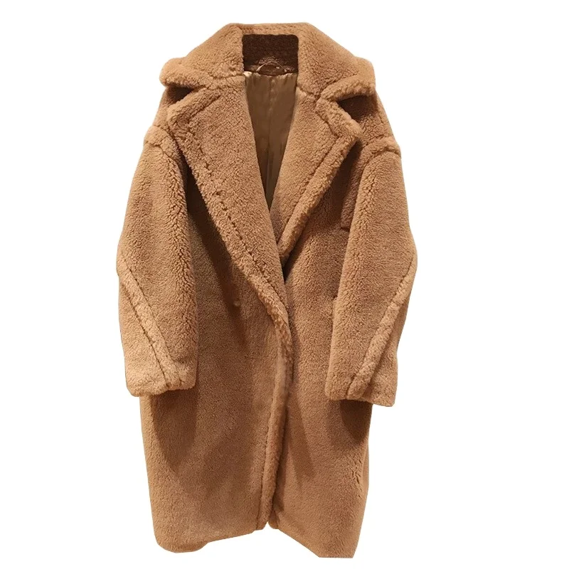 CT817 New fashion real sheep fur coat for women girl leisure solid teddy color wool oversize jacket overcoats
CT817 New fashion real sheep fur coat for women girl leisure solid teddy color wool oversize jacket overcoats
