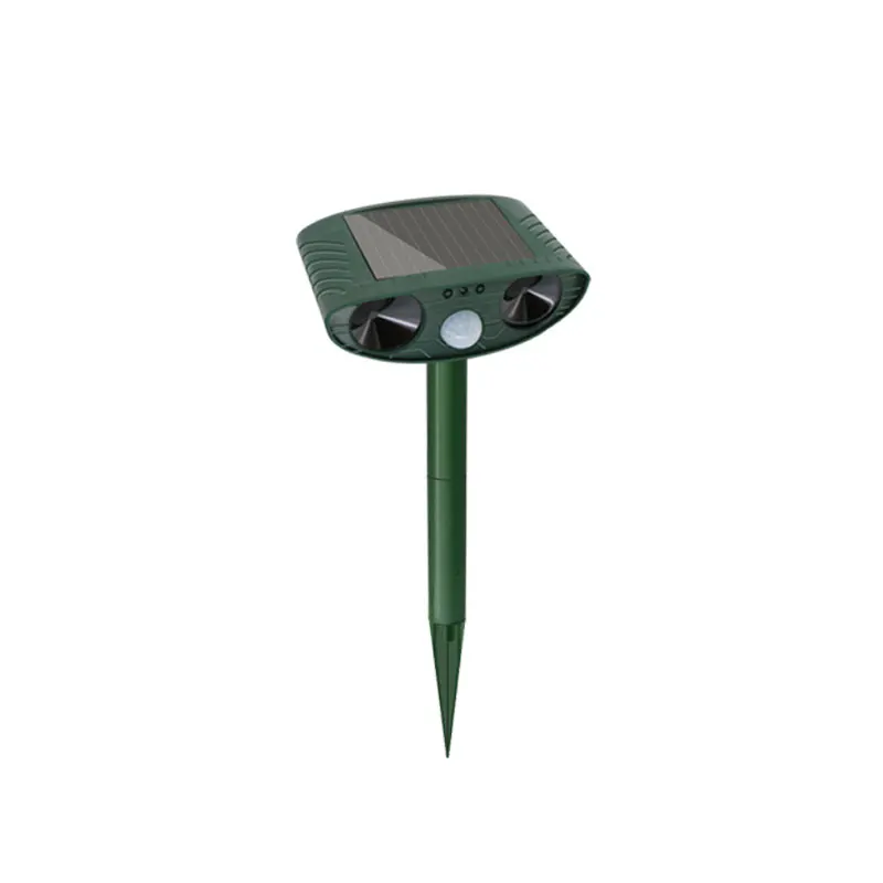 Outdoor High Power Solar Animal Repeller Ultrasonic Dog Cat Repeller with PIR Sensor Light
Outdoor High Power Solar Animal Repeller Ultrasonic Dog Cat Repeller with PIR Sensor Light