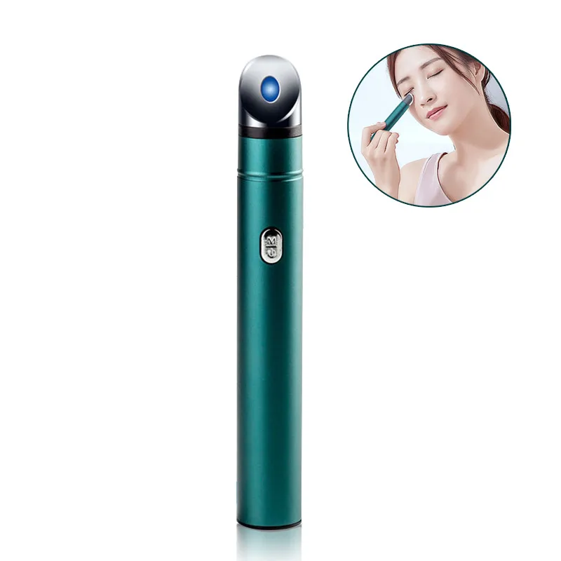 Eye Massager Pen Home Multifunction Beauty Equipments Masaje Ojos Cold And Hot Light Eye Care Iontophoresis Device Face Massage, Dark green
Eye Massager Pen Home Multifunction Beauty Equipments Masaje Ojos Cold And Hot Light Eye Care Iontophoresis Device Face Massage, Dark green