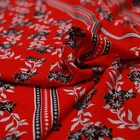 100% viscose rayon printing fabric dress fabric