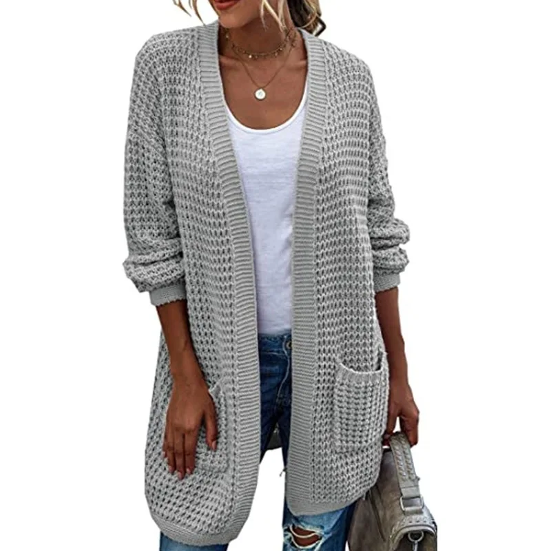 Women's Open Front tops Cardigan Sweaters ,Long Sleeve Loose Knit Coat with Pockets Chunky Casual Cable Knit
Women's Open Front tops Cardigan Sweaters ,Long Sleeve Loose Knit Coat with Pockets Chunky Casual Cable Knit