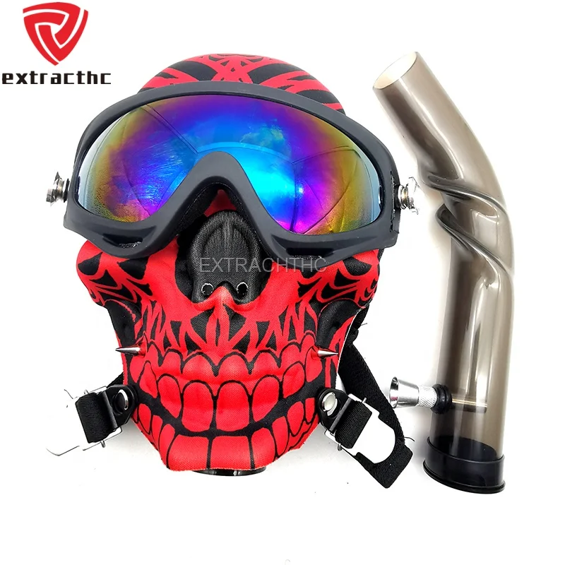 Wholesale New hookah mask color Ghost head silicone silicone mask pipe gas mask silicone pipe
Wholesale New hookah mask color Ghost head silicone silicone mask pipe gas mask silicone pipe