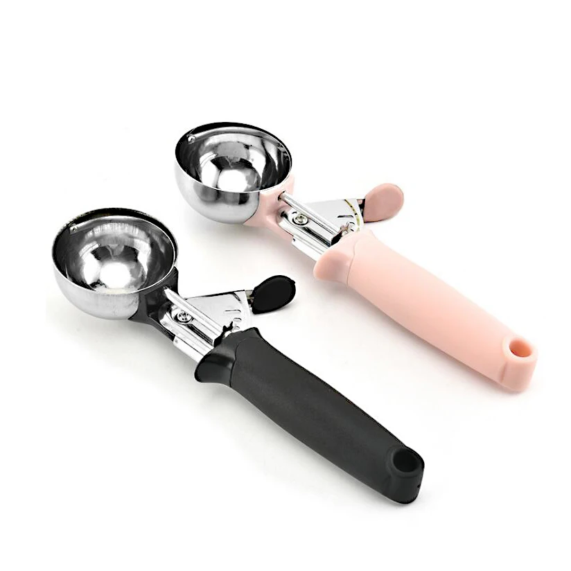 Hot Sales New Styles Multi-functional Ice Cream Scooper Stainless Steel Ice Cream Scooper, Pink/black
Hot Sales New Styles Multi-functional Ice Cream Scooper Stainless Steel Ice Cream Scooper, Pink/black