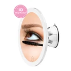 M8 Decorative Crystal Led Compact Salon Makeup Mirror With Light