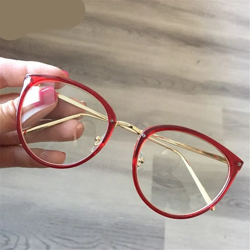 Optical Glasses Frame Women Myopia Round Oversized Eyeglasses Frames Trend Metal Spectacles Clear Lenses Women's Glasses, Custom colors
Optical Glasses Frame Women Myopia Round Oversized Eyeglasses Frames Trend Metal Spectacles Clear Lenses Women's Glasses, Custom colors