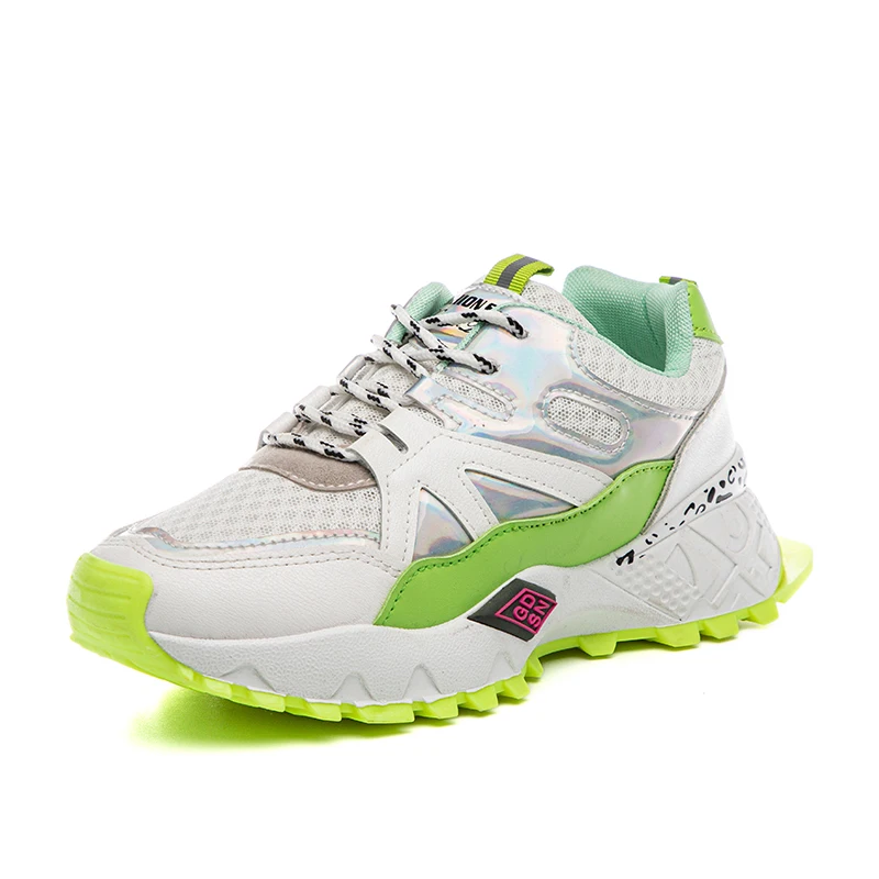 Breathable Running Dad Shoes Lightweight White Clunky Sneakers woman sneakers, Pink/yellow/green/black
Breathable Running Dad Shoes Lightweight White Clunky Sneakers woman sneakers, Pink/yellow/green/black