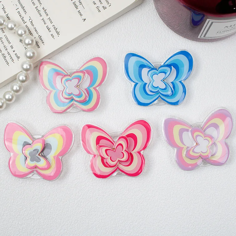 Custom New Design Hot Sale Cute 3D Cartoon Acrylic epoxy Mobile Phone Holder Butterfly Phone Socket Grip Stand Wholesale
Custom New Design Hot Sale Cute 3D Cartoon Acrylic epoxy Mobile Phone Holder Butterfly Phone Socket Grip Stand Wholesale
