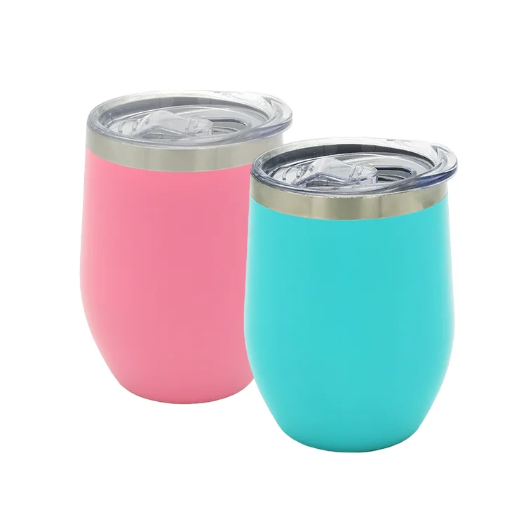 hot selling custom logo print double wall thermals mug egg shape wine tubler 304 stainless steel stemless insulated coffee cup
hot selling custom logo print double wall thermals mug egg shape wine tubler 304 stainless steel stemless insulated coffee cup