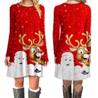 Women Casual Christmas Dresses Christmas Casual Dress Women Clothes