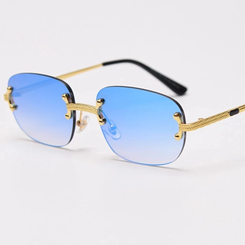 blue frameless retro sunglasses mirror women 2021 uv400 high quality square frame mens sunglasses rimless men green glasses, Custom colors
blue frameless retro sunglasses mirror women 2021 uv400 high quality square frame mens sunglasses rimless men green glasses, Custom colors
