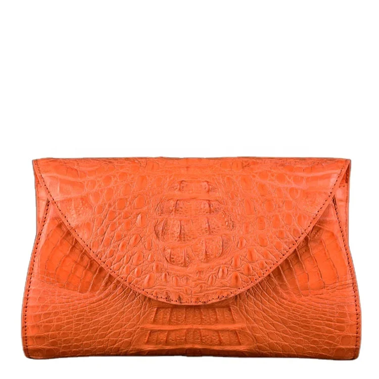 100% authentic crocodile skin clutch bags women timeless handbags wholesale luxury exotic leather bags orange lady purse clutch
100% authentic crocodile skin clutch bags women timeless handbags wholesale luxury exotic leather bags orange lady purse clutch