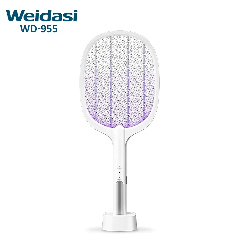 Rechargeable battery mosquito bat electric mosquito killer fly swatter with USB input port, Customized color
Rechargeable battery mosquito bat electric mosquito killer fly swatter with USB input port, Customized color