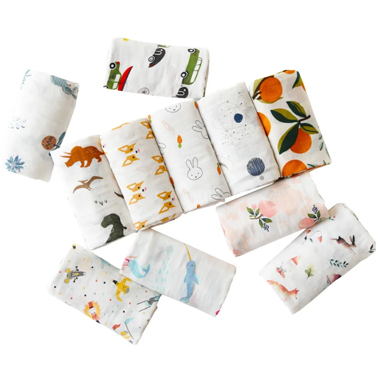 Amazon hot 3 in 1 custom soft cotton cute bath muslin baby swaddling blanket, White
Amazon hot 3 in 1 custom soft cotton cute bath muslin baby swaddling blanket, White