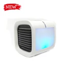 ホット販売 3 速度 7 色 led ディスプレイデスクトップミニ北極空気冷却器ポータブル小さなエアコン