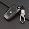 Carbon fiber Car Remote smart key case cover shell holder for BMW 1 2 3 4 5 6 7 series 320I f15 f10 f30 x x3 x5 x6 accessories