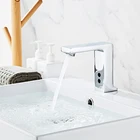 Contemporary Infrared Automatic Touchless Kitchen Sink Tap Auto Basin Sensor Basin Faucet