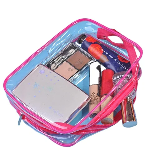 Good quality PVC Transparent waterproof bag Three-piece one Set Travel packing bag cosmetic bag
Good quality PVC Transparent waterproof bag Three-piece one Set Travel packing bag cosmetic bag