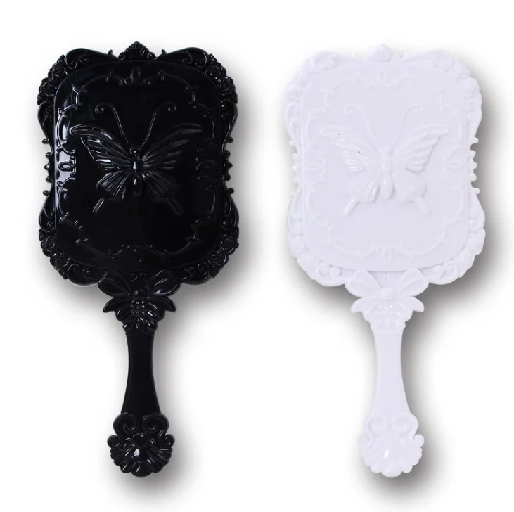 Customized Shape Oblong Design Cosmetic Mirror with Butterfly Plastic Hand Makeup Mirror, As pics
Customized Shape Oblong Design Cosmetic Mirror with Butterfly Plastic Hand Makeup Mirror, As pics