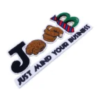 Sew On Patches Dress Shoes Custom Chenille Embroidery Streetwear Patches