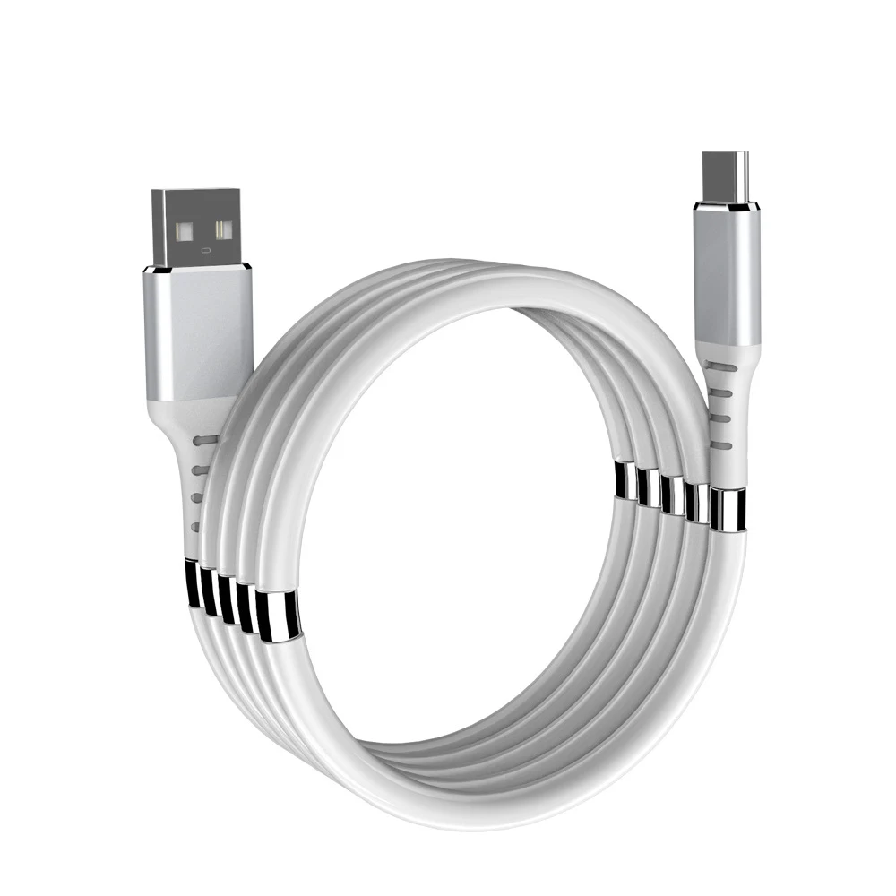 Newest Micro Wire Cord supercalla Magnet Charger USB Type C Mobile Phone 2A Charger Magnetic USB Cable For Iphone, White
Newest Micro Wire Cord supercalla Magnet Charger USB Type C Mobile Phone 2A Charger Magnetic USB Cable For Iphone, White