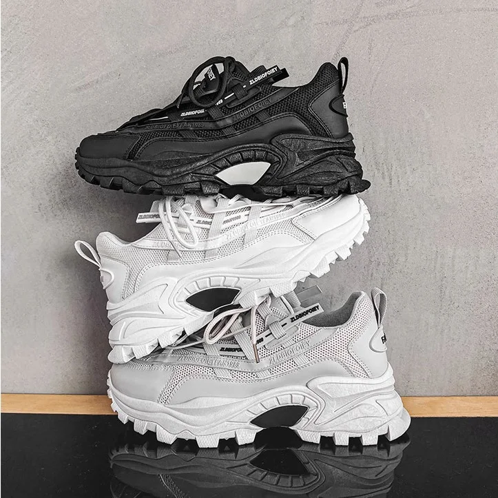 Men Running Shoes Breathable Increased Board Shoes Sports Sneakers 
Men Running Shoes Breathable Increased Board Shoes Sports Sneakers