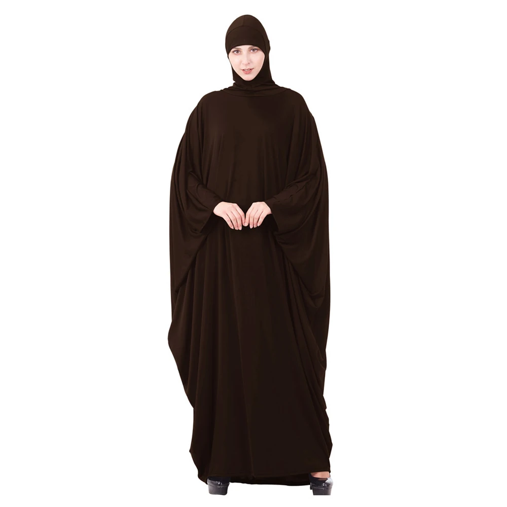 Women Tradition Boubou Islamic Religion Clothing Long Sleeve Dress Muslim Loose Robe Abaya, As picture
Women Tradition Boubou Islamic Religion Clothing Long Sleeve Dress Muslim Loose Robe Abaya, As picture