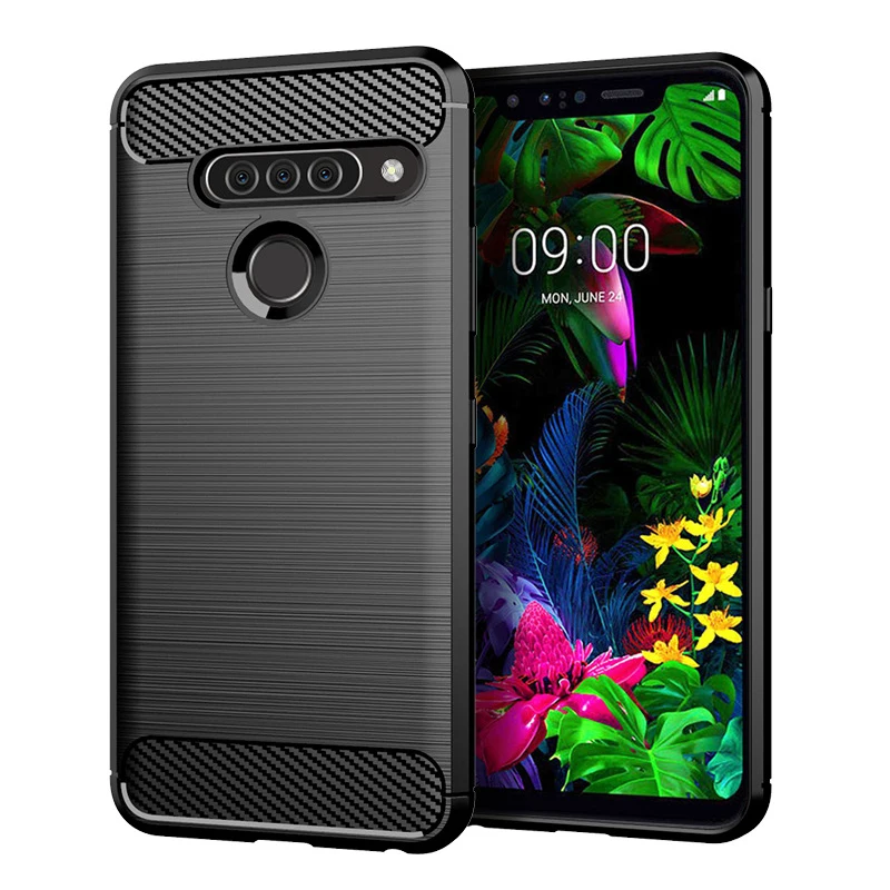 Wholesale In Stock Soft TPU Shockproof Carbon Fiber Back Cover For LG G8s ThinQ Phone Case
Wholesale In Stock Soft TPU Shockproof Carbon Fiber Back Cover For LG G8s ThinQ Phone Case