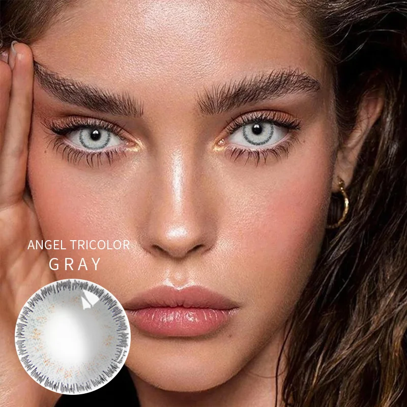 Beauty Coner- 2pcs/pair with Power Degree Angel Tricolor Colored Contact Lenses Cosmetic Soft Contact Lens for eyes, 5 colors
Beauty Coner- 2pcs/pair with Power Degree Angel Tricolor Colored Contact Lenses Cosmetic Soft Contact Lens for eyes, 5 colors