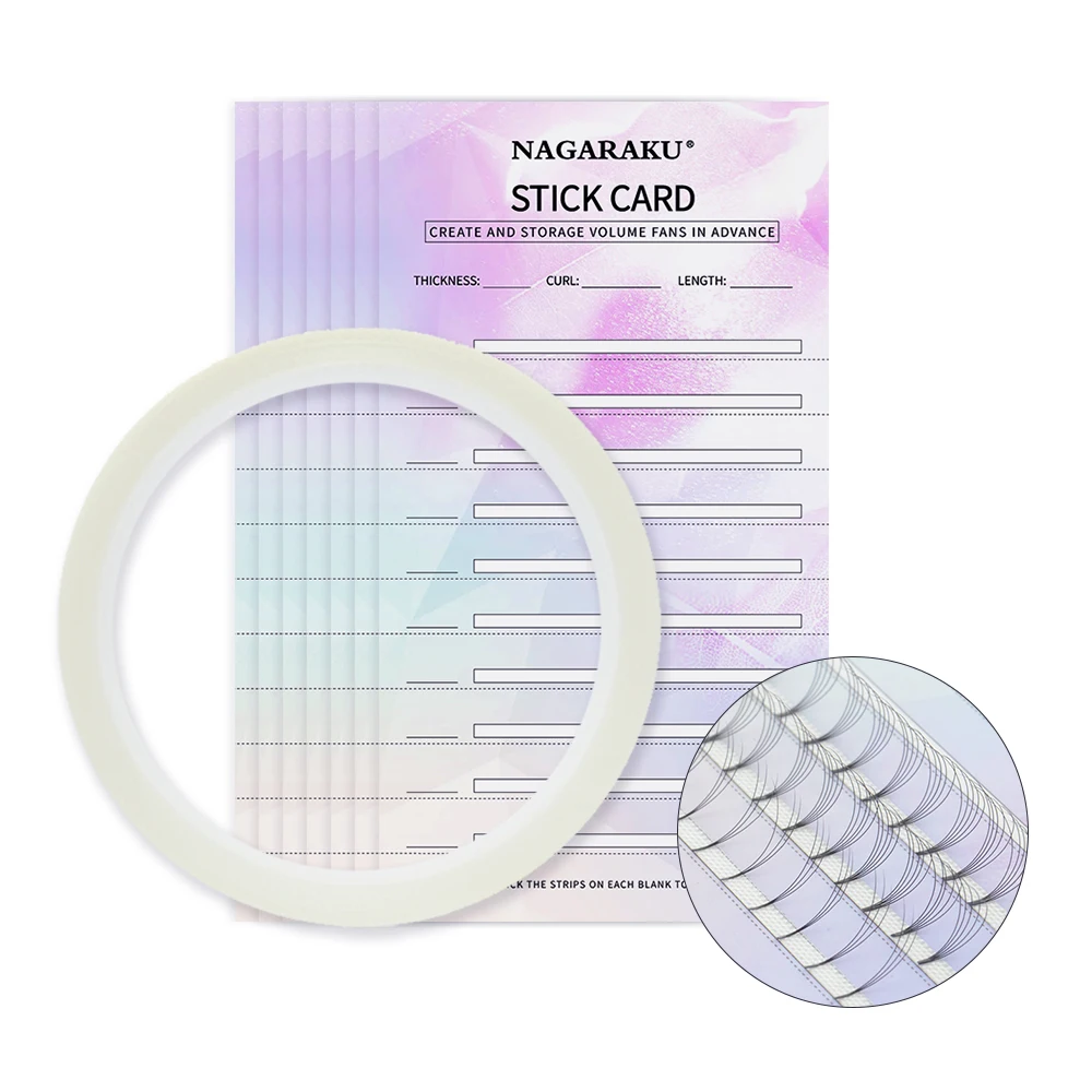 NAGARAKU Storage Fans Card Make Fans In Advance And Storage the Fans With Glue Strip
NAGARAKU Storage Fans Card Make Fans In Advance And Storage the Fans With Glue Strip