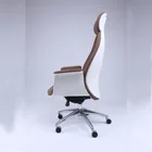 Office High End Competitive High Back Executive Office Boss Chair With 350mm Aluminum Base