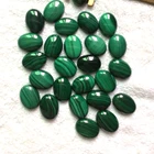 Malachite Cabochon Custom Jewelry Accessories Oval Shape Dome Cut Cabochon Malachite Price